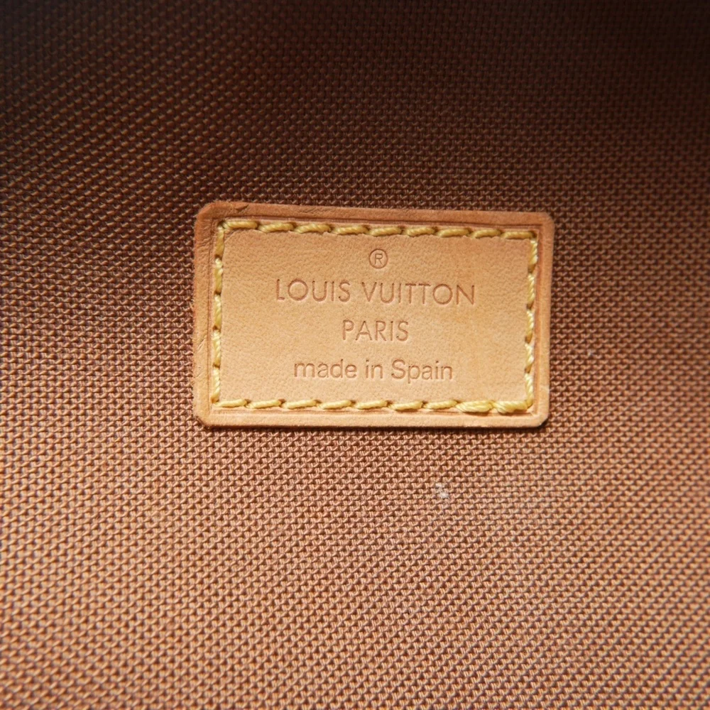 LOUIS VUITTON Brown Monogram Pochette Shoulder Bag